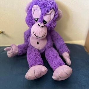 Purple Plush Monkey Toy